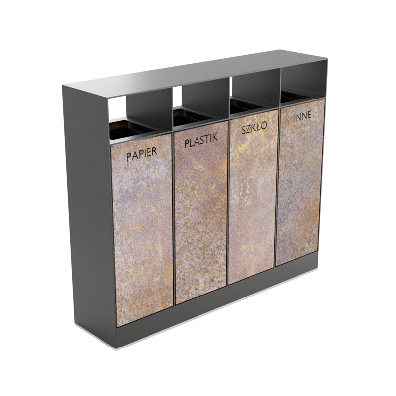 Kosz do segregacji odpadów Konin